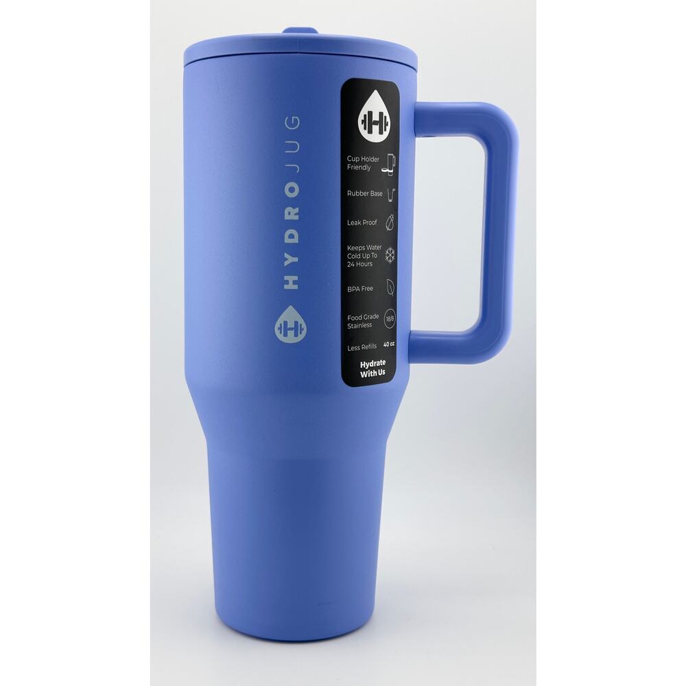 BRAND NEW CLASSIC HydroJug 40 oz Traveler, LIGHT BLUE